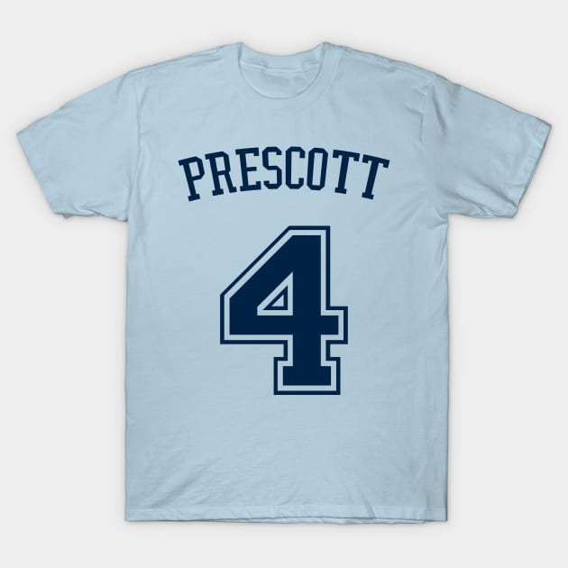 Dak Prescott Dallas Game T-Shirt by Cabello's